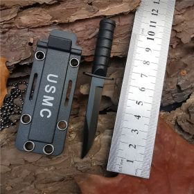Pocket Self Blade  Camp Outdoor Hunt Defense Black Hike