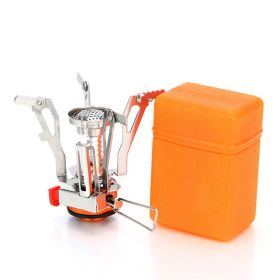 Outdoor Camping Stove Mini Stove All-in-one With Electronic Ignition